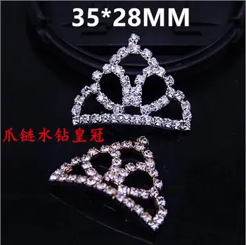 20pcs/lot Mix Handmade Claw chain Rhinestone/Crystal decoration alloy gold/silver plated Cartoon Crown Charms diy hair accessory
20pcs/lot Mix Handmade Claw chain Rhinestone/Crystal decoration alloy gold/silver plated Cartoon Crown Charms diy hair accessory