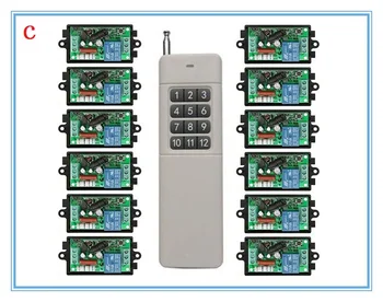 AC 220V Wireless Remote Control Switch 4 Receiver 4 Transmitter Learning Code Momentary Latched adjusted 10A Transmitter JRL113
AC 220V Wireless Remote Control Switch 4 Receiver 4 Transmitter Learning Code Momentary Latched adjusted 10A Transmitter JRL113