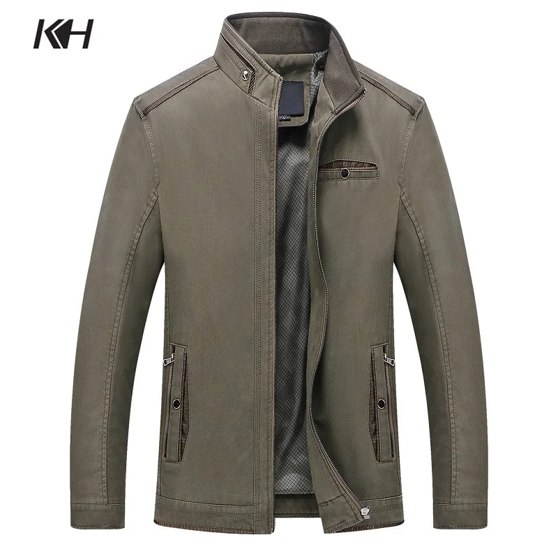Men Jacket Spring Autumn Business Stand Collar Cotton Jackets Coat Mens Casual Outerwear Male Plus size 7XL jaqueta
Men Jacket Spring Autumn Business Stand Collar Cotton Jackets Coat Mens Casual Outerwear Male Plus size 7XL jaqueta