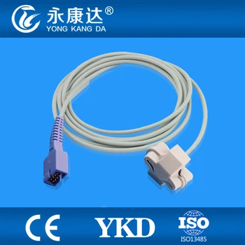 OXI-TECH pediatric soft tip spo2 sensor,length 3 meter/9pin spo2 probe,medical TPU cable
OXI-TECH pediatric soft tip spo2 sensor,length 3 meter/9pin spo2 probe,medical TPU cable