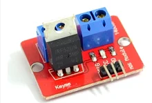Bouton Mosfet supérieur IRF520 MOS Module de pilote pour Arduino MCU bras framboise pi(China)