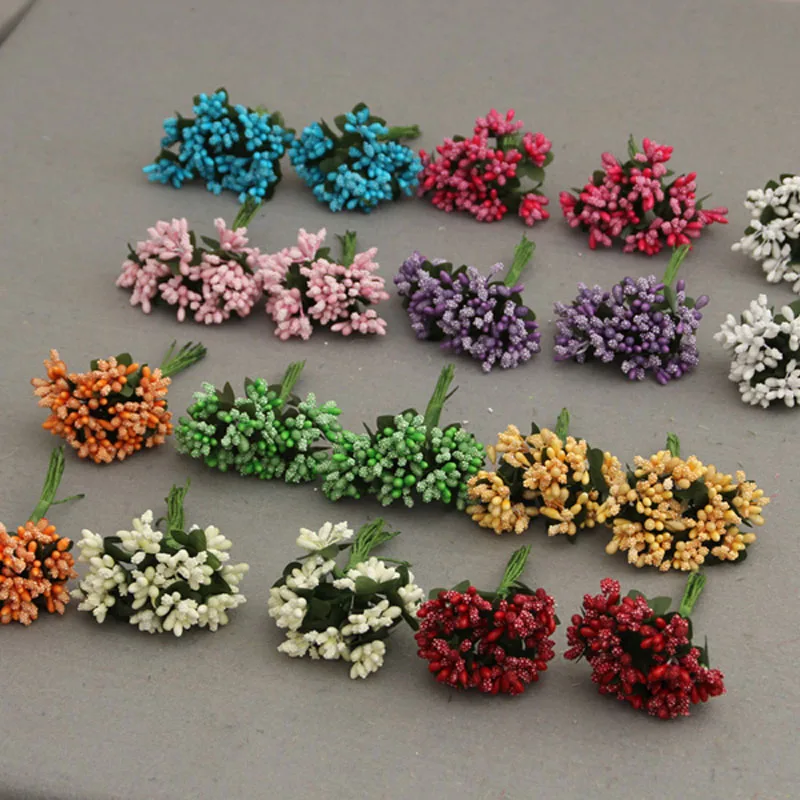 144PCS/lot(12 bundles) Artificial Flowers Stamen Wire Stem/Marriage Leaves Stamen DIY Decorative Wreath Wedding Box Decoration
144PCS/lot(12 bundles) Artificial Flowers Stamen Wire Stem/Marriage Leaves Stamen DIY Decorative Wreath Wedding Box Decoration