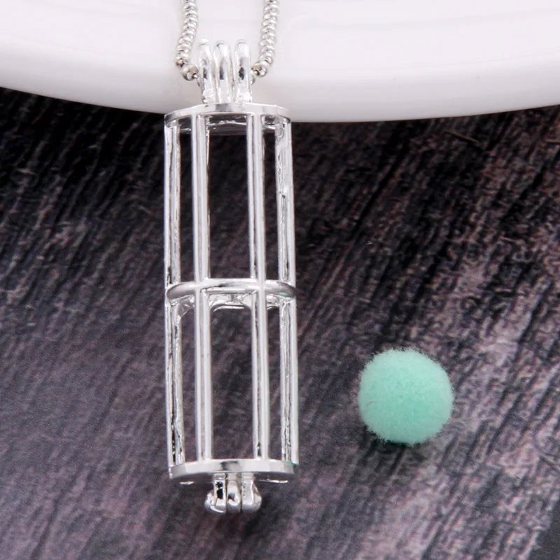 rectangle shape Pendants Pearl Cage Necklace Locket Vintage Aromatherapy Essential Oil Diffuser Chain Locket For Girl Charm
rectangle shape Pendants Pearl Cage Necklace Locket Vintage Aromatherapy Essential Oil Diffuser Chain Locket For Girl Charm