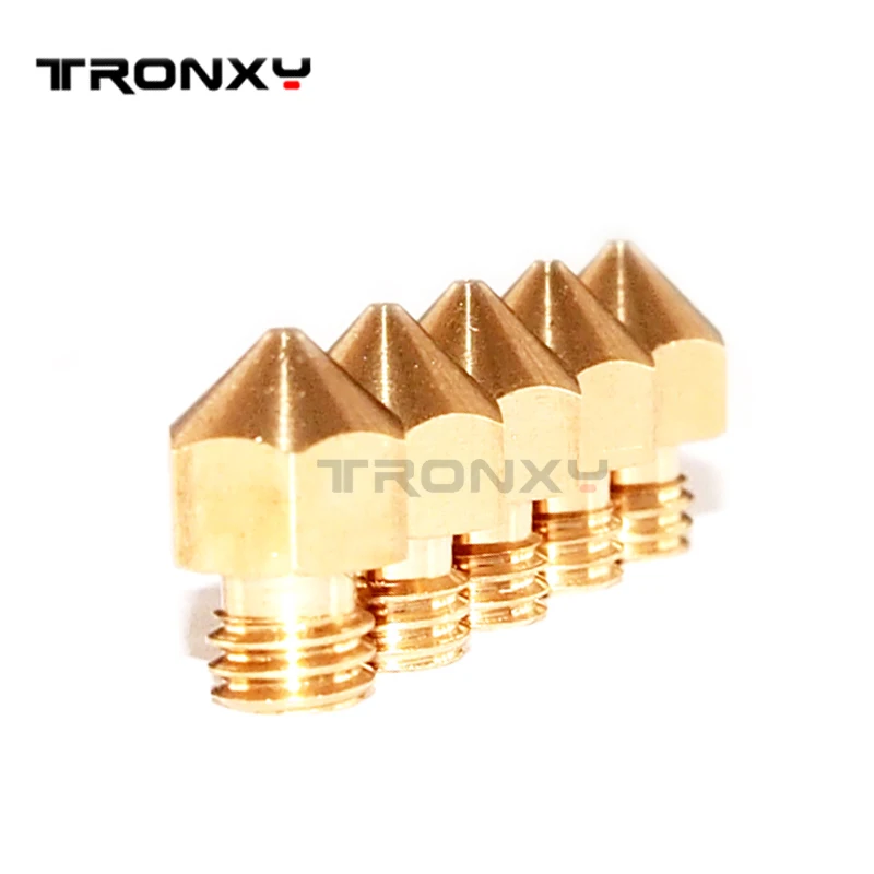 Tronxy 3-D printer copper nozzle, extruder nozzle with 3-D printer, size 0.2 mm 0.3 mm 0.4 mm optional
Tronxy 3-D printer copper nozzle, extruder nozzle with 3-D printer, size 0.2 mm 0.3 mm 0.4 mm optional
