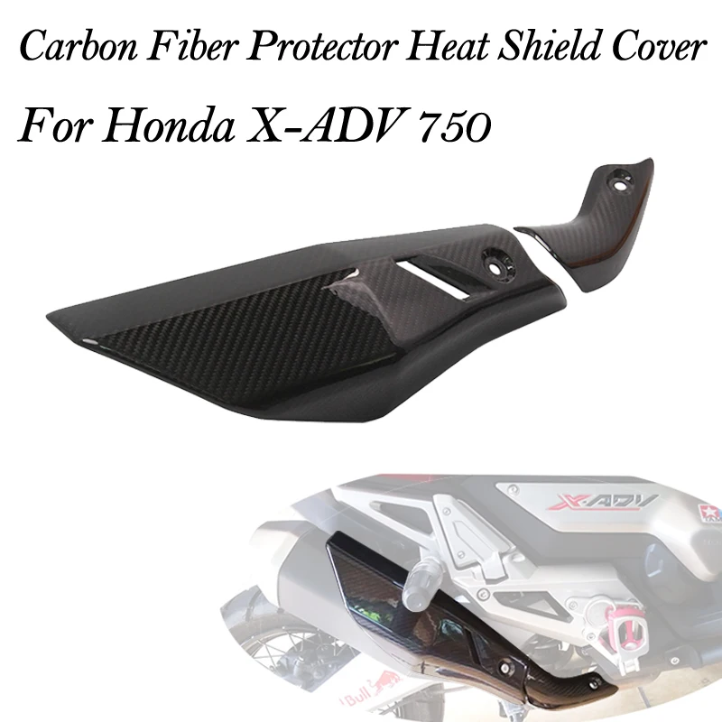 Motorcycle Middle Connection Link Pipe Accessories Carbon Fiber Protector Heat Shield Cover For Honda X-ADV 750 ADV 750
Motorcycle Middle Connection Link Pipe Accessories Carbon Fiber Protector Heat Shield Cover For Honda X-ADV 750 ADV 750