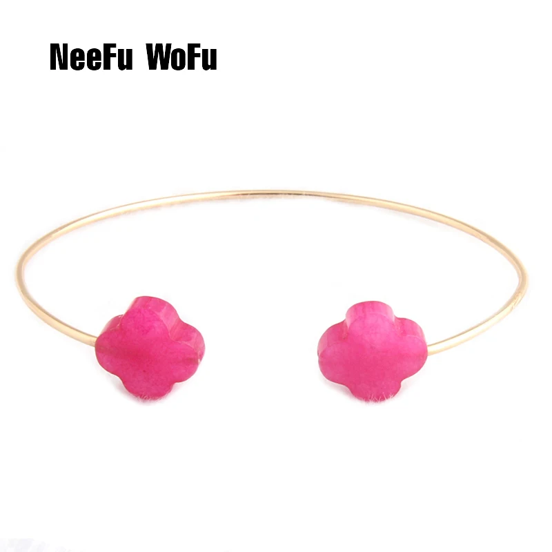 NeeFu WoFu 2019 New Crystal Stone Bracelets bangles for women Fashion luxury Jewelry Clover charm brand collection wholesale
NeeFu WoFu 2019 New Crystal Stone Bracelets bangles for women Fashion luxury Jewelry Clover charm brand collection wholesale