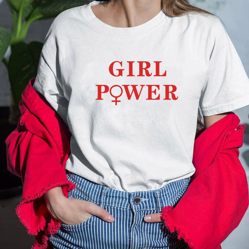 GIRL POWER Print Women t shirt Cotton Casual Funny t shirt For Lady Top Tee Hipster Tumblr Drop Ship SB2029
GIRL POWER Print Women t shirt Cotton Casual Funny t shirt For Lady Top Tee Hipster Tumblr Drop Ship SB2029