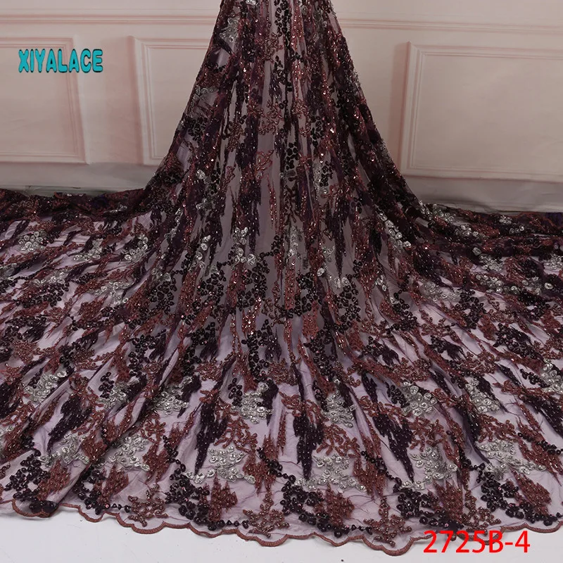 French Laces Fabrics 2019 Latest High Quality tulle lace wifh beads Fabric For Wedding Nigerian Tulle Lace Material YA2725B-4
French Laces Fabrics 2019 Latest High Quality tulle lace wifh beads Fabric For Wedding Nigerian Tulle Lace Material YA2725B-4