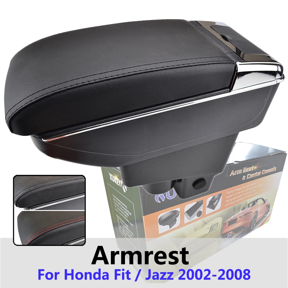 Xukey Central Armrest For Honda Fit Jazz 2002 - 2008 Hatchback Console Center Black Storage Car Styling Box Ashtray 2004 2005
Xukey Central Armrest For Honda Fit Jazz 2002 - 2008 Hatchback Console Center Black Storage Car Styling Box Ashtray 2004 2005