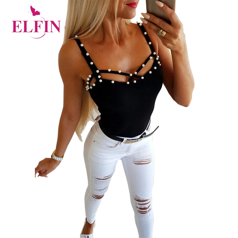 T-shirt Summer Pearl Patchwork Women Tshirt Black Tee Shirt Femme Harajuku Punk Style Slim Fit SJ2312R
T-shirt Summer Pearl Patchwork Women Tshirt Black Tee Shirt Femme Harajuku Punk Style Slim Fit SJ2312R