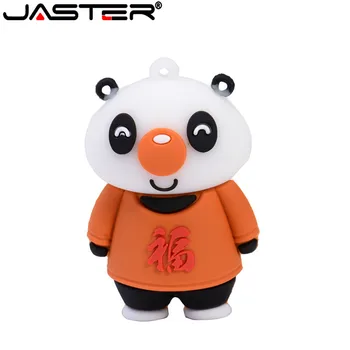 JASTER Panda USB Flash Drive Cartoon Pen Drive 4GB 8GB 16GB 32GB 64GB Pendrive Key Chain Usb2.0 Flash Drives Usb Stick
JASTER Panda USB Flash Drive Cartoon Pen Drive 4GB 8GB 16GB 32GB 64GB Pendrive Key Chain Usb2.0 Flash Drives Usb Stick