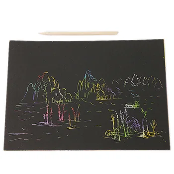 18x25cm Scraping Drawing Paper Painting Learning Toys Environmental Protection Creative Gifts 10pcs/lot Kids Education Toys
18x25cm Scraping Drawing Paper Painting Learning Toys Environmental Protection Creative Gifts 10pcs/lot Kids Education Toys