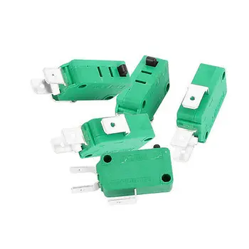 10 Pcs SPDT 3 Terminals Momentary Micro Limit Switch 16A AC125/250V Green kW3-0Z
10 Pcs SPDT 3 Terminals Momentary Micro Limit Switch 16A AC125/250V Green kW3-0Z