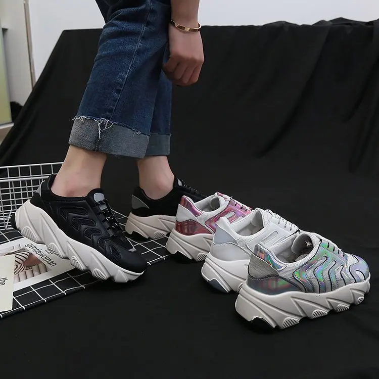 Womens Trainers Casual Shoes Breathable Walking Mesh Lace Up Flat Shoes Sneakers Women Black White Tenis Feminino Basket Femme
Womens Trainers Casual Shoes Breathable Walking Mesh Lace Up Flat Shoes Sneakers Women Black White Tenis Feminino Basket Femme