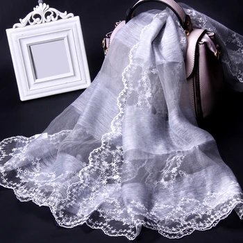 Hangzhou Real Silk+Wool Scarf For Women Shawls Wraps 2019 Fashion Embroidery Silk Long Scarves Headscarf Neckerchief 165*65cm
Hangzhou Real Silk+Wool Scarf For Women Shawls Wraps 2019 Fashion Embroidery Silk Long Scarves Headscarf Neckerchief 165*65cm