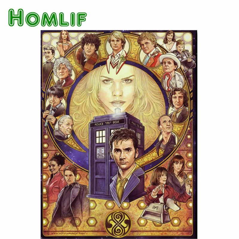 HOMLIF New slae Diamond Embroidery 5D DIY Diamond Painting Doctor Who Movie Diamond Painting 3d Cross Stitch Rhinestone Mosaic
HOMLIF New slae Diamond Embroidery 5D DIY Diamond Painting Doctor Who Movie Diamond Painting 3d Cross Stitch Rhinestone Mosaic