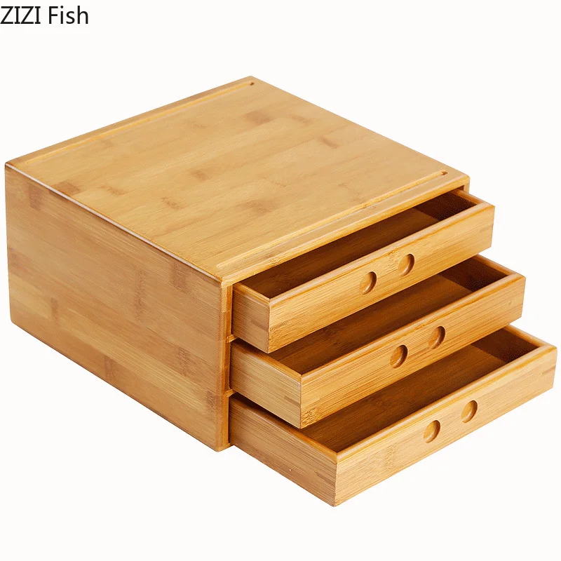 Rectangle Bamboo Multi-layer Tea Box Drawer Type Tea Finishing Storage Box Chinese Home Tea Storage Box
Rectangle Bamboo Multi-layer Tea Box Drawer Type Tea Finishing Storage Box Chinese Home Tea Storage Box