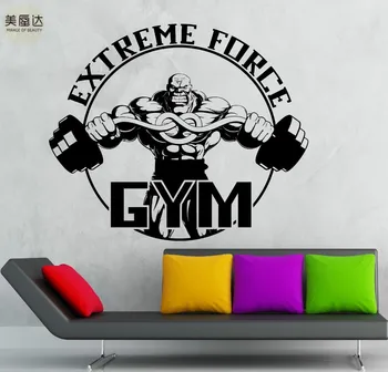 Wall Sticker Vinyl Decal Plastic for Window Modern Gym Extreme Force Bodybuilding Fitness Sport Single-piece Package Portrait
Wall Sticker Vinyl Decal Plastic for Window Modern Gym Extreme Force Bodybuilding Fitness Sport Single-piece Package Portrait