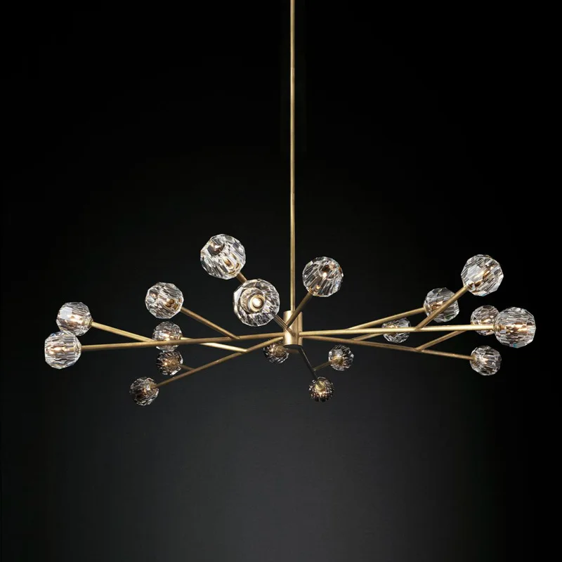 Modern Chandelier Indoor Lighting High Quality K9 Crystal Pendant Luminaire Suspendu Hanging Lamp for Living room Bedroom
Modern Chandelier Indoor Lighting High Quality K9 Crystal Pendant Luminaire Suspendu Hanging Lamp for Living room Bedroom