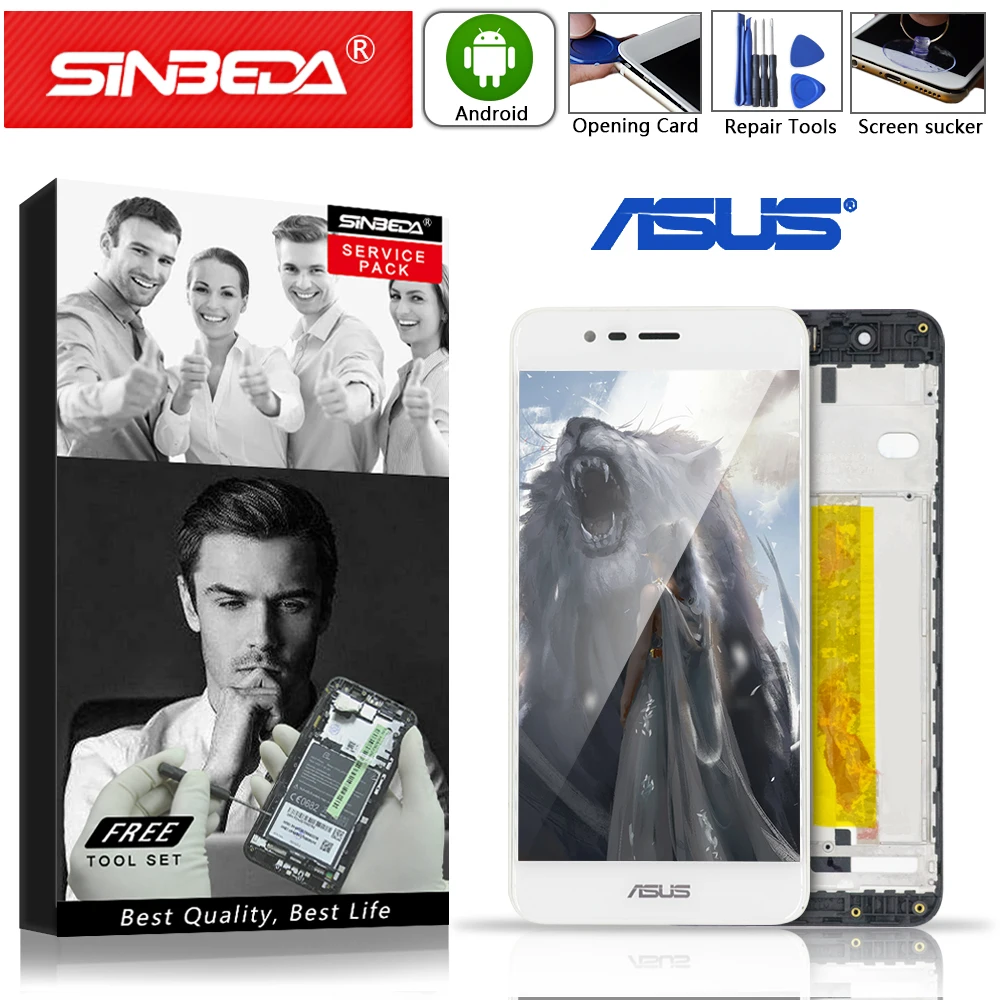 5.2" Original For ASUS Zenfone 3 Max ZC520TL LCD Display Touch Screen with Frame Digitizer Assemble For ASUS X008D LCD Display
5.2" Original For ASUS Zenfone 3 Max ZC520TL LCD Display Touch Screen with Frame Digitizer Assemble For ASUS X008D LCD Display