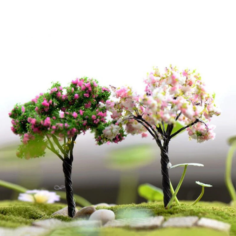 Artificial Mini Tree Flower Fairy Garden Decorations Miniatures DIY Micro Landscape Resin Craft Bonsai Figurine Garden Terrarium
Artificial Mini Tree Flower Fairy Garden Decorations Miniatures DIY Micro Landscape Resin Craft Bonsai Figurine Garden Terrarium