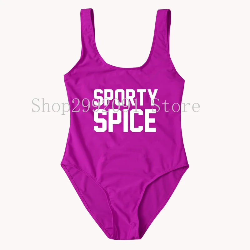 

Ladies 90s Sexy Swimsuit Posh Ginger Baby Scary Sporty Spice Girls Fancy Costume Outfit Swimsuits