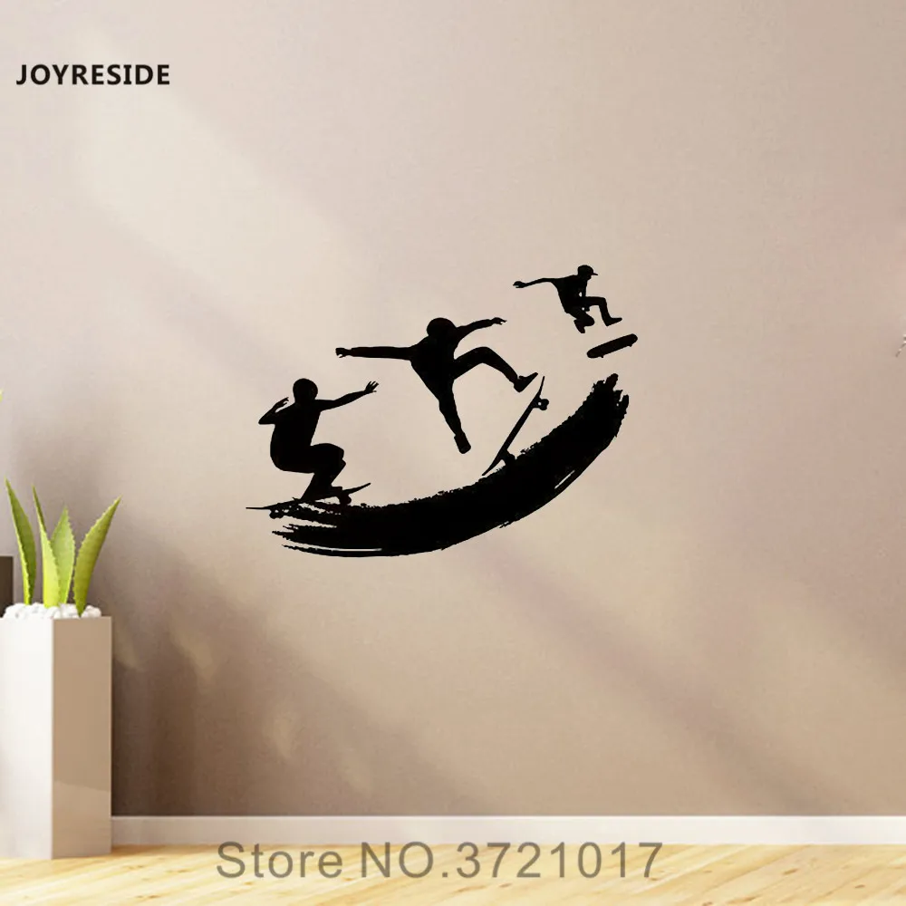 Стена для скейтбординга joyliving, наклейка для скейтбординга, декор для мальчиков, спальни, гостиной, внутреннее украшение для дома A050
Стена для скейтбординга joyliving, наклейка для скейтбординга, декор для мальчиков, спальни, гостиной, внутреннее украшение для дома A050