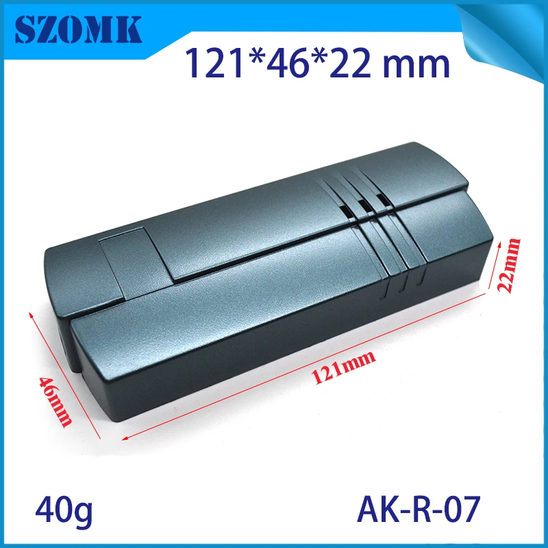 10 pcs electronics case fit pcb new arrive grey color plastic housing card reader for size 121x46x22mm
10 pcs electronics case fit pcb new arrive grey color plastic housing card reader for size 121x46x22mm