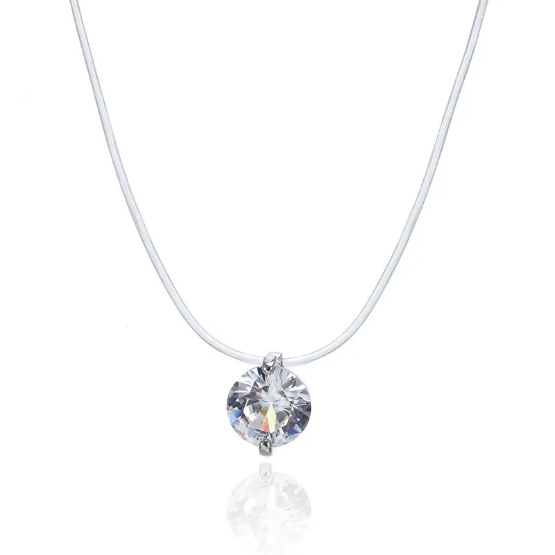 2019 New mermaid tear necklace Meteorite pendant transparent fishing line Invisible women's necklace Jewelry clavicle chain
2019 New mermaid tear necklace Meteorite pendant transparent fishing line Invisible women's necklace Jewelry clavicle chain