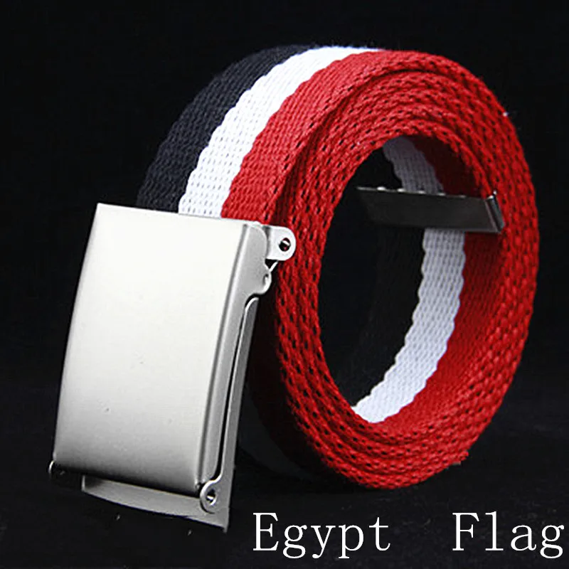 Fashion Egypt Flag Striped Belt For Men Elastic Knitted Belt Military Uniforms Tactical Buckle Belts Metal Press Buckle Belt
Fashion Egypt Flag Striped Belt For Men Elastic Knitted Belt Military Uniforms Tactical Buckle Belts Metal Press Buckle Belt