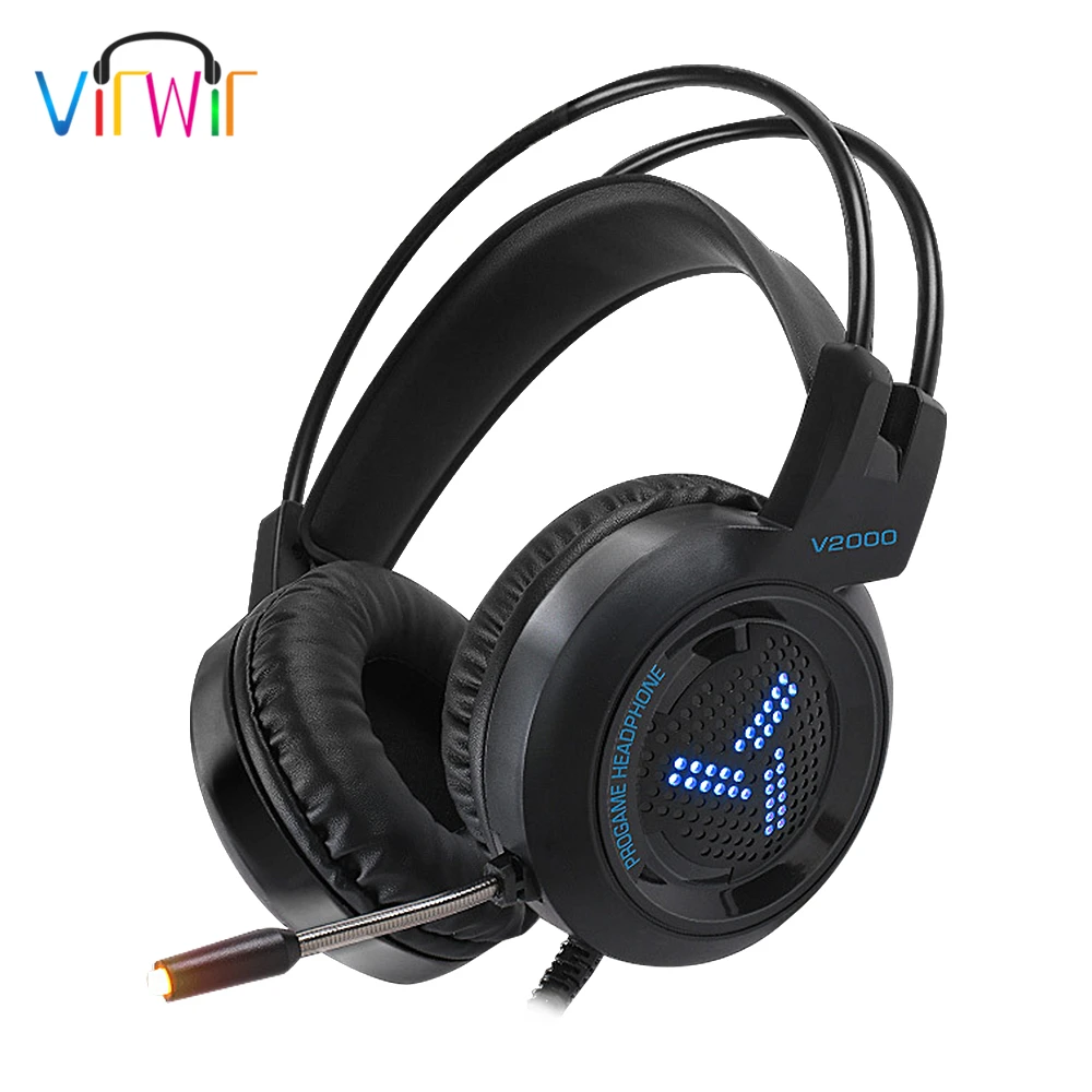 VirWir V2000 Gamer Headphone Headset 3.5mm Jack Bass Stereo Sound Gaming Headset with mic for PC Laptop Helmet Gamer Headphone
VirWir V2000 Gamer Headphone Headset 3.5mm Jack Bass Stereo Sound Gaming Headset with mic for PC Laptop Helmet Gamer Headphone
