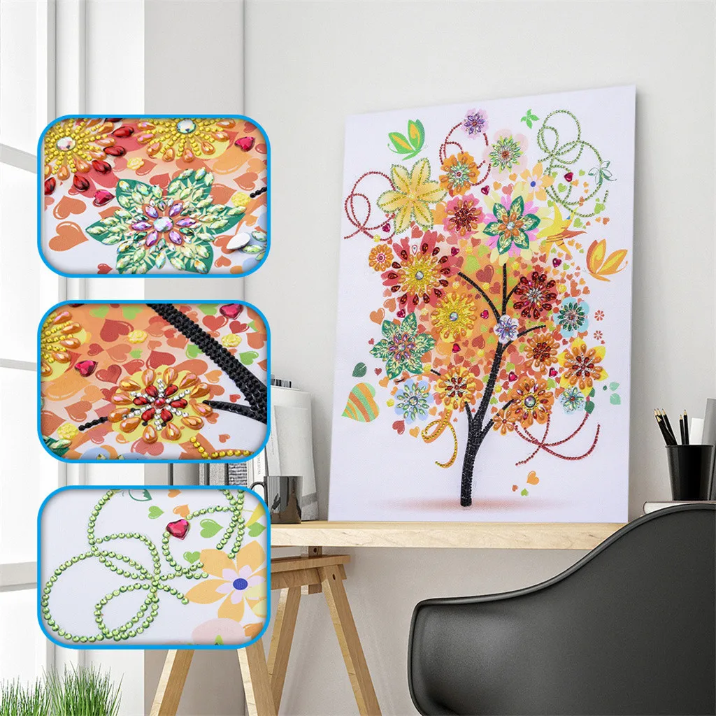 Diamond Embroidery Scenic Cross Stitch Special Shaped Diamond Painting Yellow Flower Tree Needlework Patterns Rhinestone Decor
Diamond Embroidery Scenic Cross Stitch Special Shaped Diamond Painting Yellow Flower Tree Needlework Patterns Rhinestone Decor