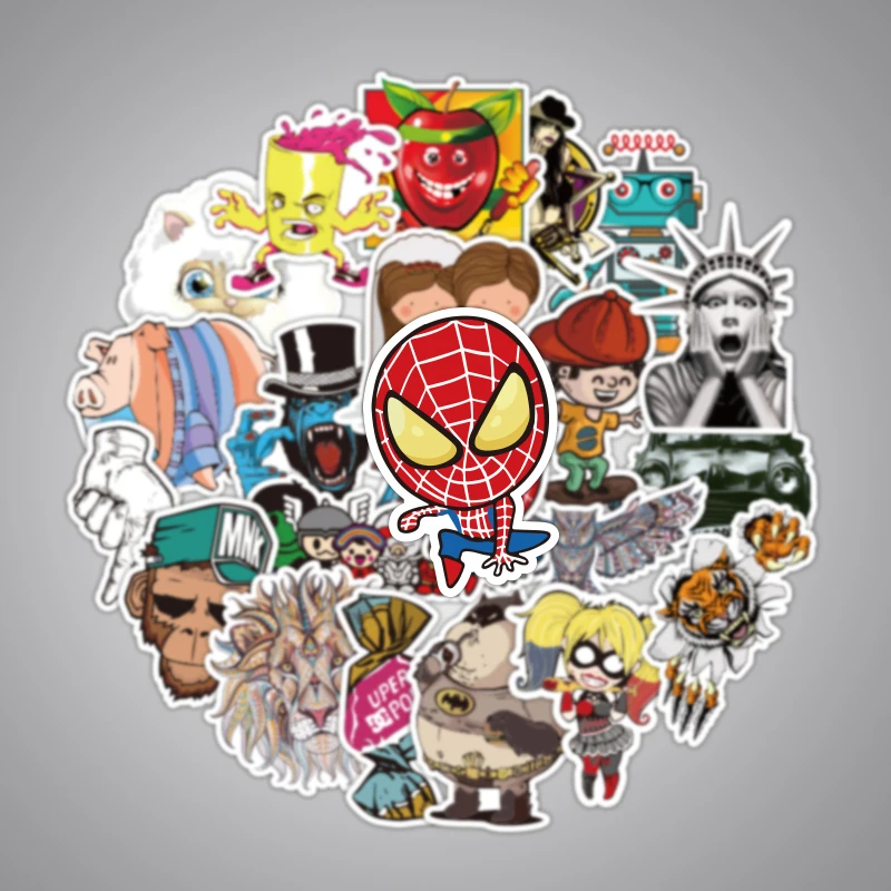 Aliauto 100 Pcs/pack Fashion Label Art Car Board Stickers Waterproof Not Repeat Graffiti Decal Motorcycle Helmet Bicycle Laptop
Aliauto 100 Pcs/pack Fashion Label Art Car Board Stickers Waterproof Not Repeat Graffiti Decal Motorcycle Helmet Bicycle Laptop