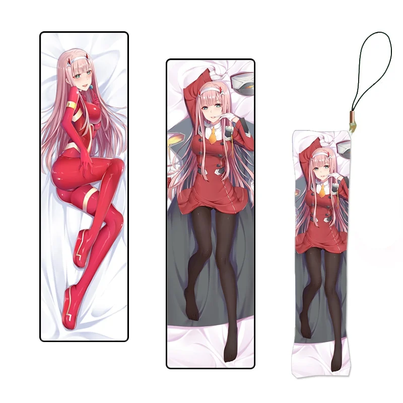 Cute Japanese Anime Keychain Darling in the FranXX Figure Zero Two Mini Dakimakura Pillow Pendants Custom Key Chain Phone Strap
Cute Japanese Anime Keychain Darling in the FranXX Figure Zero Two Mini Dakimakura Pillow Pendants Custom Key Chain Phone Strap