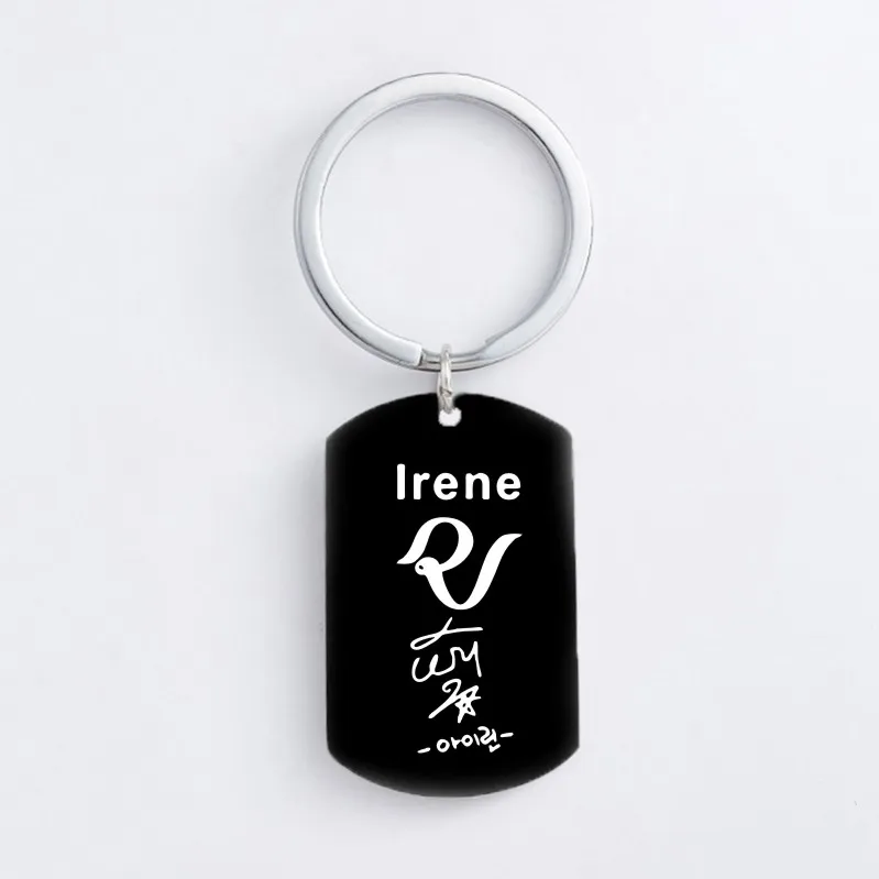 Keychain kpop RED VELVET Stainless Steel Key Chain Star Team Name Key Ring Holder For Men Women Fans Gift
Keychain kpop RED VELVET Stainless Steel Key Chain Star Team Name Key Ring Holder For Men Women Fans Gift