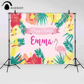 Allenjoy photographic background Plant Flamingos Customize children birthday new backdrop photocall customize floral backdrop
Allenjoy photographic background Plant Flamingos Customize children birthday new backdrop photocall customize floral backdrop