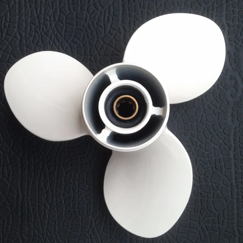 Free shipping 9 1/4x11 for YAMAHA 8 tooth spine aluminium propeller propellers 15hp propellers 9.9 hp propellers
Free shipping 9 1/4x11 for YAMAHA 8 tooth spine aluminium propeller propellers 15hp propellers 9.9 hp propellers