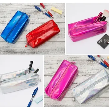 Sell at a loss! Holographic Pencil Case Makeup Cosmetic Pouch Storage Zipper Purse Bag PU Leather Makeup Bags for Women Girls
Sell at a loss! Holographic Pencil Case Makeup Cosmetic Pouch Storage Zipper Purse Bag PU Leather Makeup Bags for Women Girls