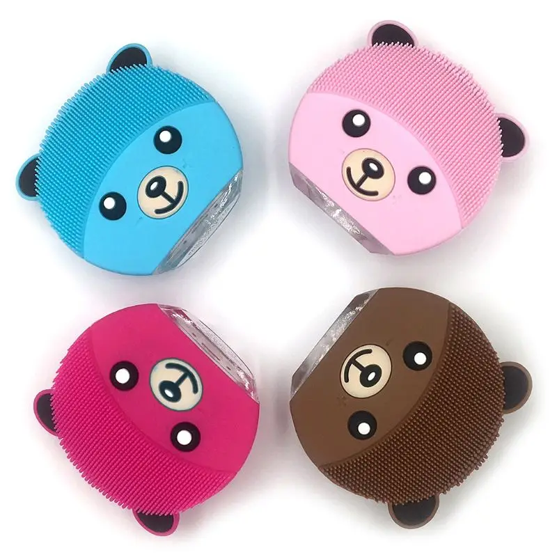 Mini Bear Electric Face Cleansing Brush USB Rechargeable Silicone Facial Cleanser Deep Pore Cleaning Water-Resistant Vibrating M
Mini Bear Electric Face Cleansing Brush USB Rechargeable Silicone Facial Cleanser Deep Pore Cleaning Water-Resistant Vibrating M