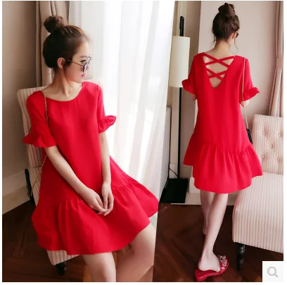 4xl plus big size women clothing dress 2017 summer style korean vestidos evening party purple red chiffon backless dress A0677
4xl plus big size women clothing dress 2017 summer style korean vestidos evening party purple red chiffon backless dress A0677