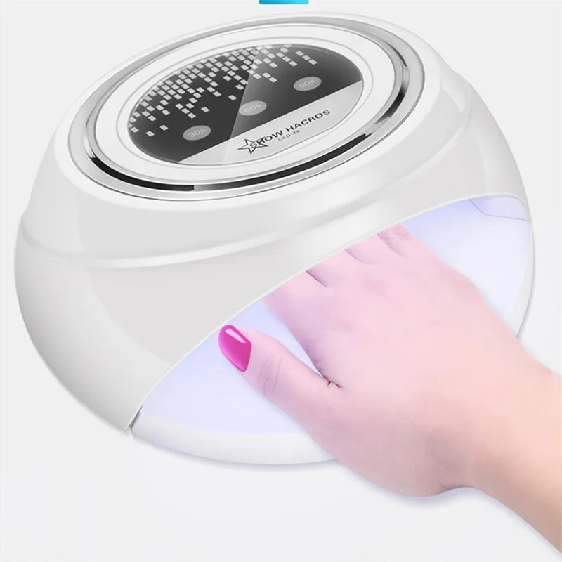 60W Auto Sensor UV LED Lamp Nail Dryer For All Types Gels 30/60/90S Professional Curing All Nail Gels Art Salon Tools 30LEDs
60W Auto Sensor UV LED Lamp Nail Dryer For All Types Gels 30/60/90S Professional Curing All Nail Gels Art Salon Tools 30LEDs
