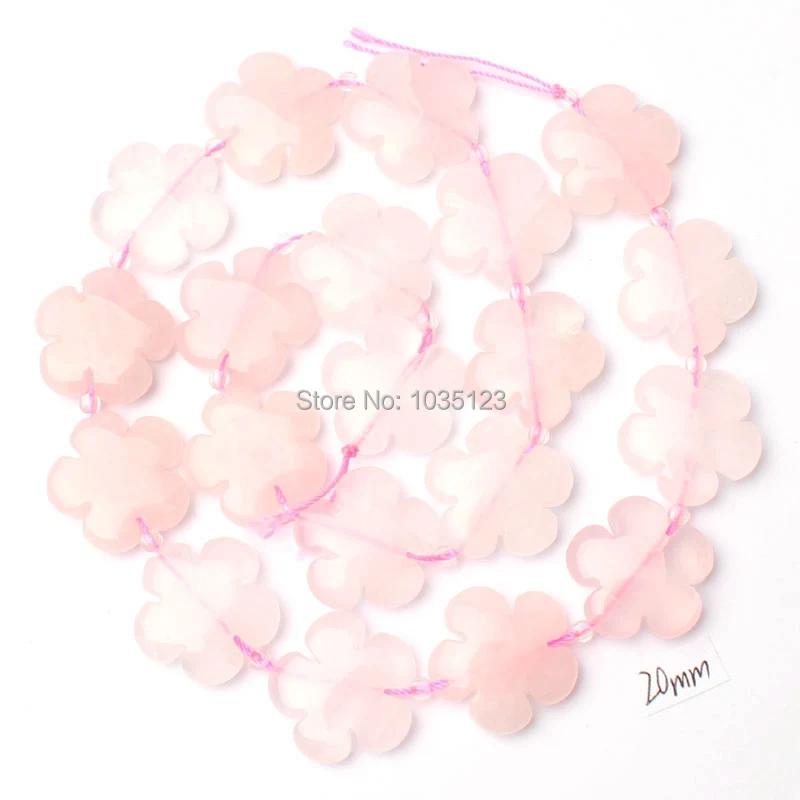20mm Natural Rose Crystals Stone Coin Flowers Shape DIY Loose Beads Strand 20Pcs Jewelry Accessory w1333
20mm Natural Rose Crystals Stone Coin Flowers Shape DIY Loose Beads Strand 20Pcs Jewelry Accessory w1333