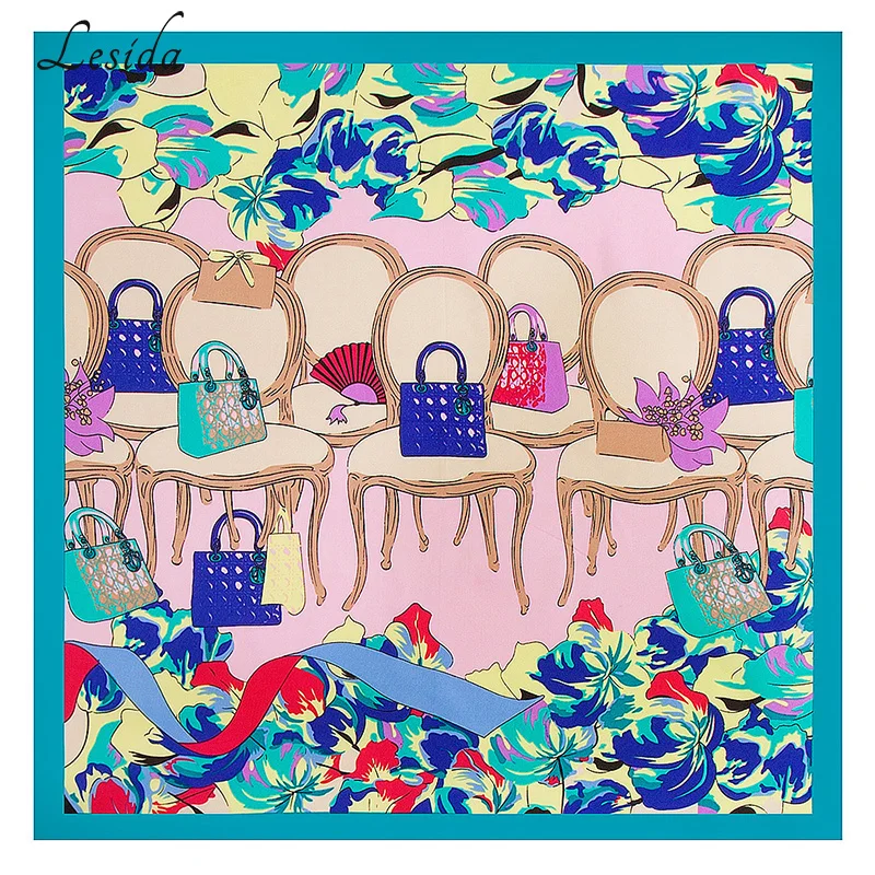 Animal Print Women 100% Silk Square Scarf Luxury Brand Satin Foulard Femme Echarpe Joker Blue Print Twill Scarves 60*60CM
Animal Print Women 100% Silk Square Scarf Luxury Brand Satin Foulard Femme Echarpe Joker Blue Print Twill Scarves 60*60CM