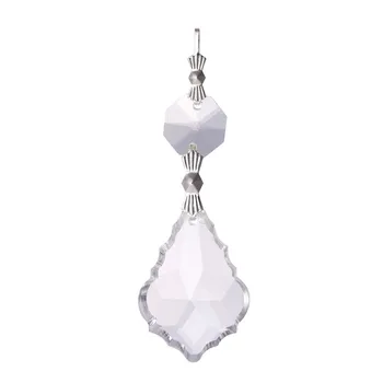 10PCS Clear 38cm French Leaf Silver Bowtie Chakra Spectra Suncatcher Chandelier Glass Crystals Lamp Prisms Parts Hanging Pendant
10PCS Clear 38cm French Leaf Silver Bowtie Chakra Spectra Suncatcher Chandelier Glass Crystals Lamp Prisms Parts Hanging Pendant