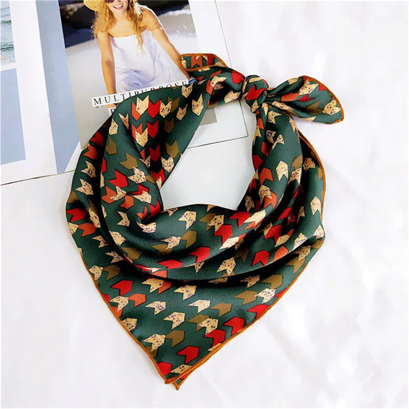 60*60cm Twill Silk Square Scarf Women Print Scarves&Wraps Head Neck Hijab Foulard Bandana Neckerchief Hair Tie Band Accessories
60*60cm Twill Silk Square Scarf Women Print Scarves&Wraps Head Neck Hijab Foulard Bandana Neckerchief Hair Tie Band Accessories