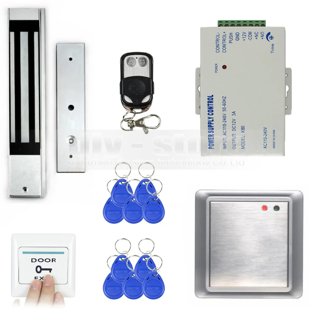 DIYSECUR RFID Keyboard Access Control Kit Set + 280KG Magnetic Lock for House / Office Brand New
DIYSECUR RFID Keyboard Access Control Kit Set + 280KG Magnetic Lock for House / Office Brand New