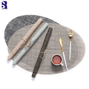 SunnyRain 6-Piece Oval Table Setting Placemat Luxury Place Mats Heat Insulated Pad Heat Proof Mat
SunnyRain 6-Piece Oval Table Setting Placemat Luxury Place Mats Heat Insulated Pad Heat Proof Mat