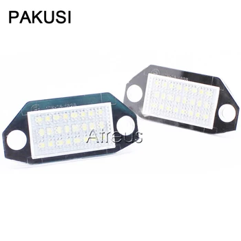 PAKUSI Car LED License Plate Lights 12V White SMD3528 LED Number Plate Lamp Bulb No Error For Ford Mondeo MK3 4d 5D Accessories
PAKUSI Car LED License Plate Lights 12V White SMD3528 LED Number Plate Lamp Bulb No Error For Ford Mondeo MK3 4d 5D Accessories