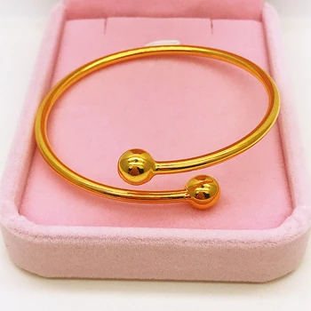 Simple Style Womens Bangle Yellow Gold Filled Smooth Plain Adjust Bangle Bracelet Gift
Simple Style Womens Bangle Yellow Gold Filled Smooth Plain Adjust Bangle Bracelet Gift