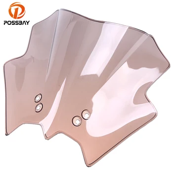 POSSBAY Smoke Motorcycle Windshield Windscreen Wind Deflector Double Bubble Cafe Racer Windscreen For DUKE 390 KTM 200 KTM 125
POSSBAY Smoke Motorcycle Windshield Windscreen Wind Deflector Double Bubble Cafe Racer Windscreen For DUKE 390 KTM 200 KTM 125